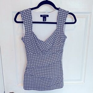 White House Black Market sleeveless top. Size XXS